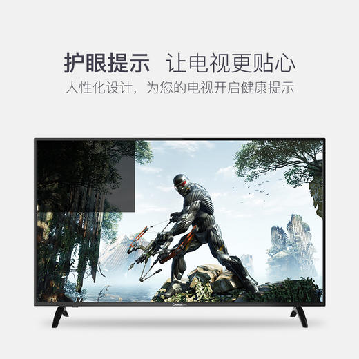 长虹 43M1 43英寸电视 蓝光节能平板液晶电视机（黑色） 商品图2