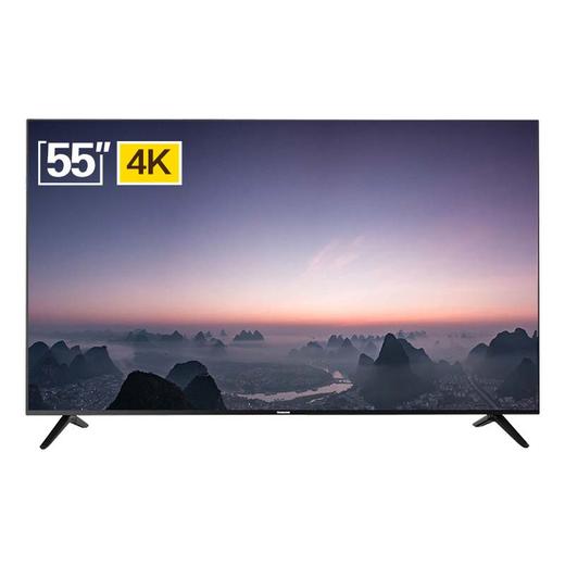 长虹 55D3S 55英寸电视 4K超高清 智能WiFi网络 智能语音控制 蓝牙 平板电视机（黑色） 商品图0