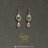 SpoiledBart Jewelry 葡萄晶粉晶双色耳环 商品缩略图0