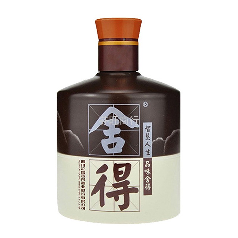 舍得酒52度品味舍得智慧大讲堂 1l大坛浓香型酒收藏酒