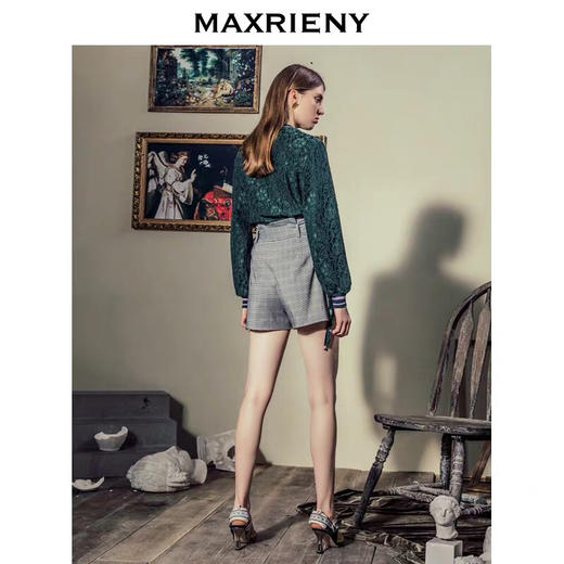 4楼MAXRIENY 千鸟格短裤个性时尚【待调整】 商品图1