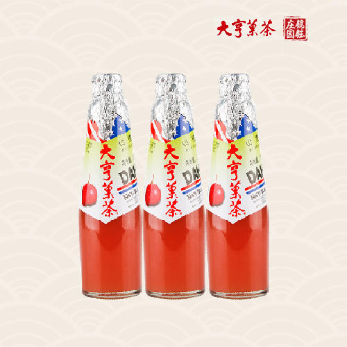 大亨果茶 童年的山楂味 消食开胃 （标准装235ml*12瓶/箱；礼品装1.25l*4瓶/箱 ） 商品图1