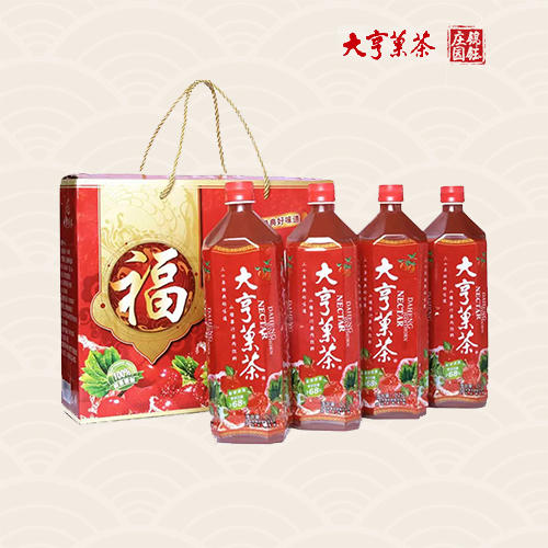大亨果茶 童年的山楂味 消食开胃 （标准装235ml*12瓶/箱；礼品装1.25l*4瓶/箱 ） 商品图2