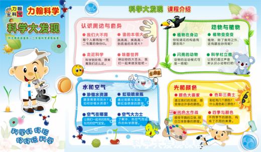 2019春成都市驷马桥小学力翰科学一~二年级【科学大发现】课程 19.C.X.D.21.90 商品图0