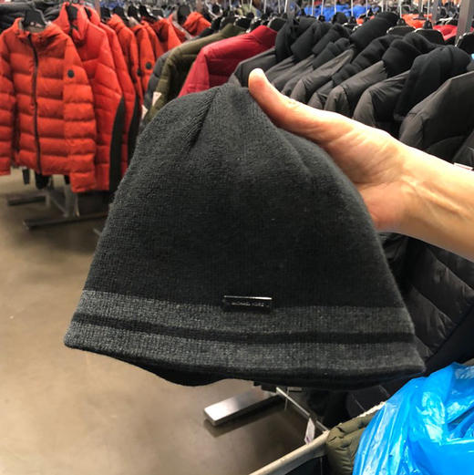  MICHAEL KORS/MK  男女秋冬纯色百搭logo保暖针织毛线帽 商品图1