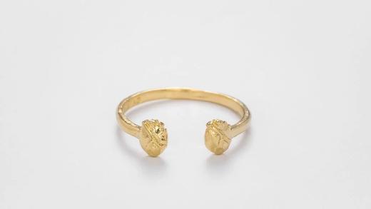 two hearts ring 商品图0