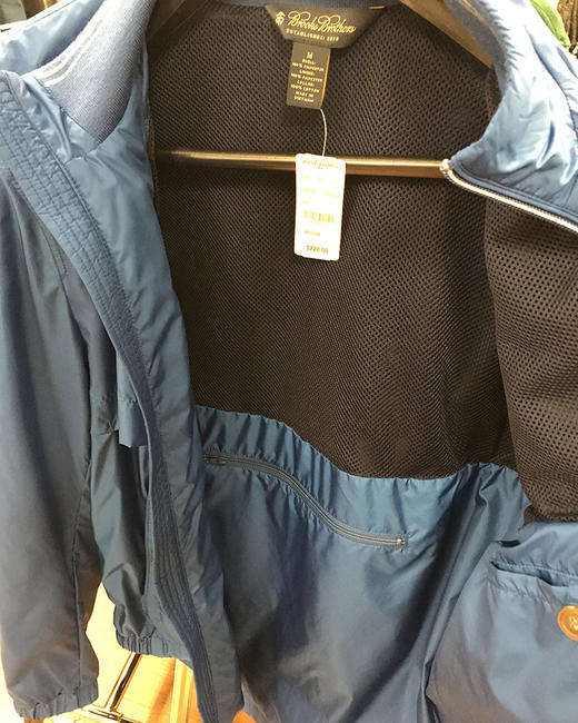  Brooks Brothers/布克兄弟 男士秋冬薄款立领开衫夹克 商品图3