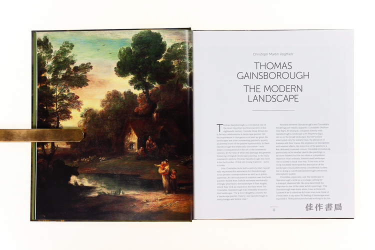 the modern landscape/托马斯·庚斯博罗:现代风景画/英文原版画册