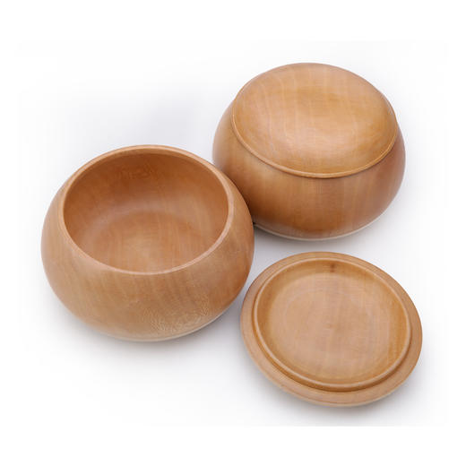 本色红枫木棋罐 商品图1