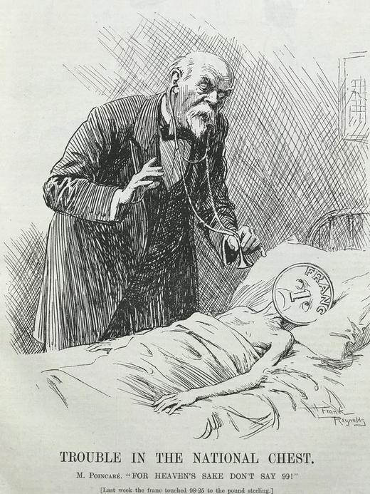 英国讽刺漫画杂志《笨拙》 1924年1-6月期刊 超千余幅漫画插图 漆面精装大16开 商品图8