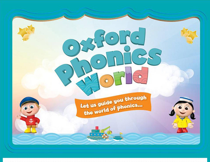 【4岁 】权威!牛津自然拼读教材《oxford phonics world》!