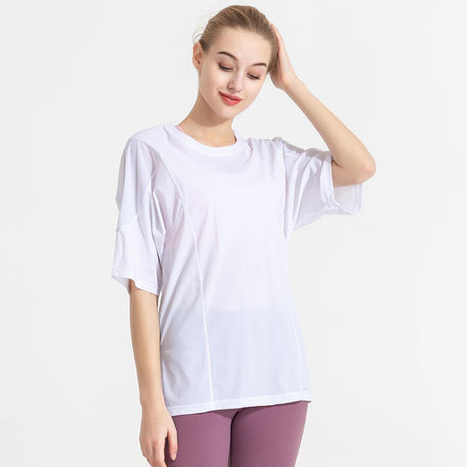 FS198梵美人瑜伽服罩衣（锦纶+氨纶）黑色 商品图2