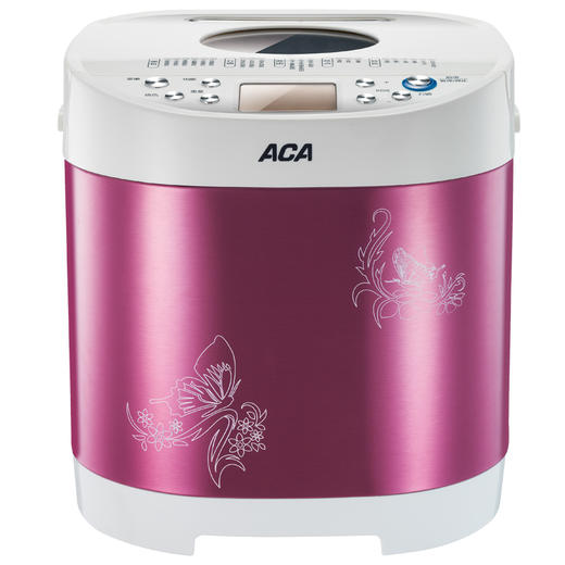 北美电器（ACA） 面包机 家用多功能和面机 AB-K20RC 粉红色 商品图1