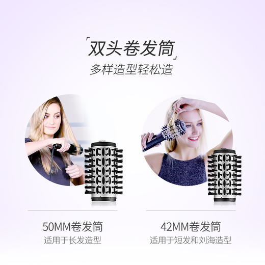 巴比丽丝（BaByliss） 吹风造型梳 时尚造型风梳钻石涂层滋养秀发 BAB2995CN 商品图2