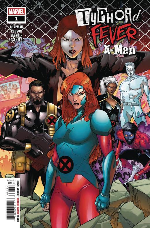 伤寒 X战警 特刊 Typhoid Fever X-Men（2018）普封 商品图0