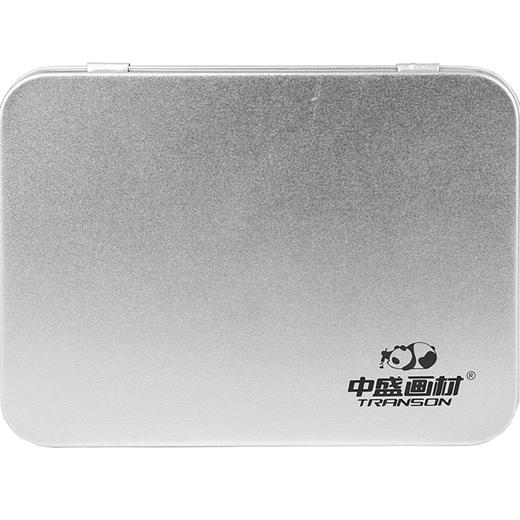 便携户外风景色彩写生铁盒水彩空白明信片水彩画笔写生组合套装 商品图3