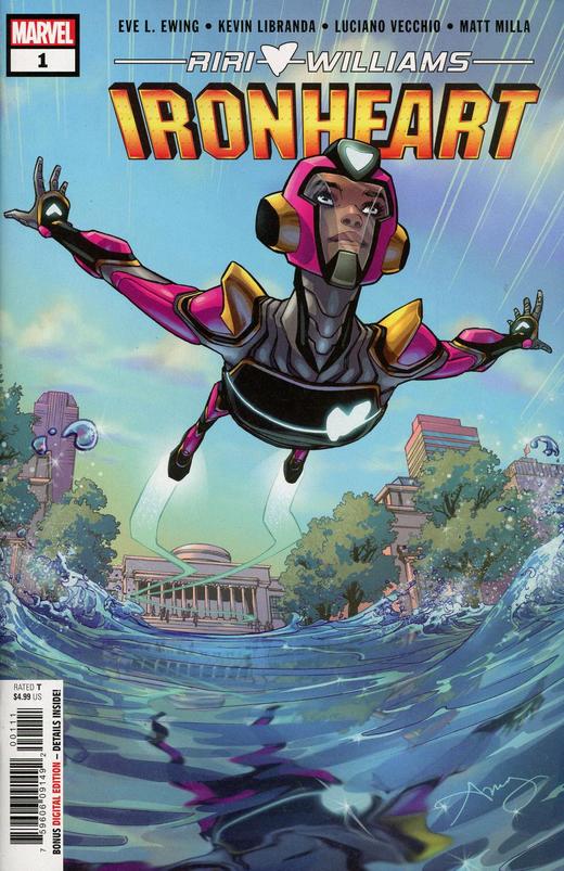 钢铁侠 铁心 主刊 Ironheart v1（2018）普封 商品图10