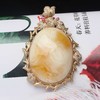高端奢华款【40019】极品白花蜡吊坠 商品缩略图0