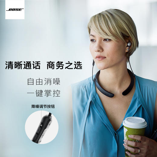 BOSE QuietControl 30 无线蓝牙降噪耳机 自定义消噪 挂脖式 QC30 商品图2
