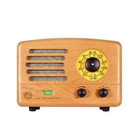 猫王收音机 猫王2（樱桃木) 手工复古收音机 德系HIFI品质