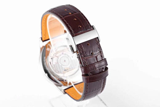   浪琴开创者系列 复刻，采用改装瑞士L888.4自动机械机芯。摆轮位置同正品一致。 商品图8