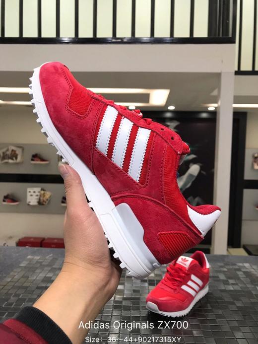 阿迪达斯Adidas Originals ZX700三叶草经典复古X休闲运动鞋 商品图8