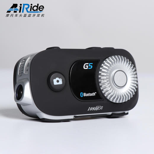 AIRIDE G5头盔耳机蓝牙行车记录仪对讲摄像一体机 商品图0
