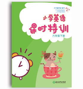 小学英语课时特训  3~6年级下册