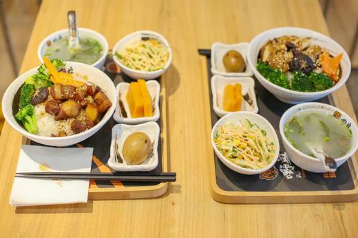 【嘢兽酱烧烤肉饭&新时沏】38元2人套餐 商品图1