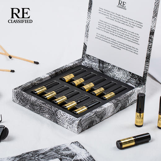 RE调香室【记忆游戏】主题设计款 迷你沙龙香水组合 2ml x10支装 商品图4