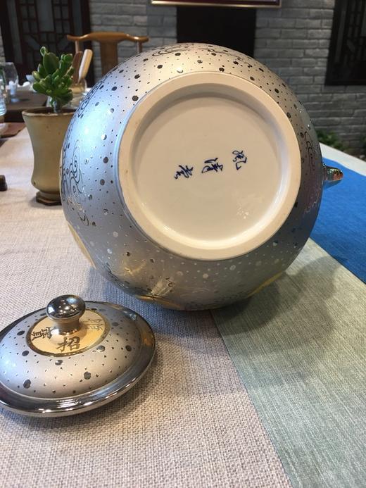 台湾大师 风清堂 刘武 双金钱满满壶 商品图3