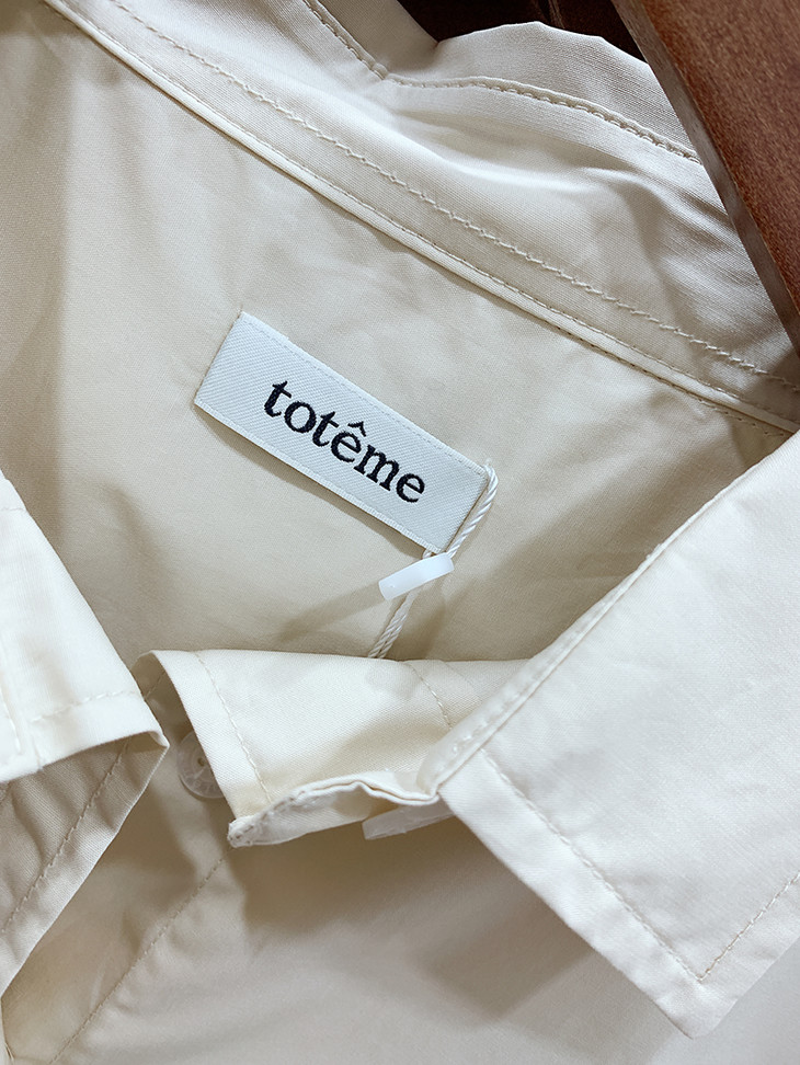 瑞典小众品牌 toteme 春夏 宽松休闲款衬衫
