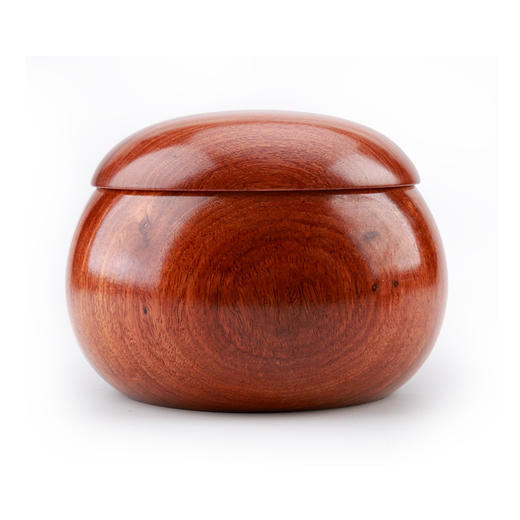 鼓型香花梨 实木围棋罐 商品图4