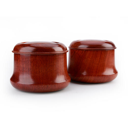 本因坊香花梨棋罐 实木围棋罐 商品图1