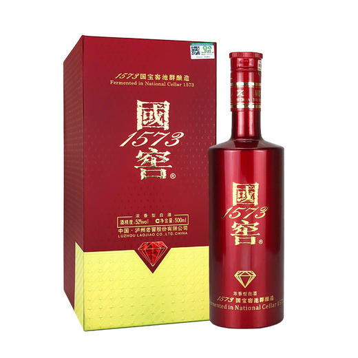 【泸州老窖酒名堂】国窖1573 国宝红 52度500ml 商品图2