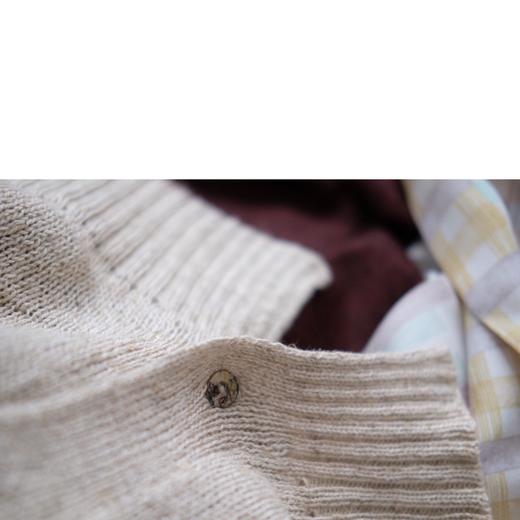 Croped linen cardigan 商品图3