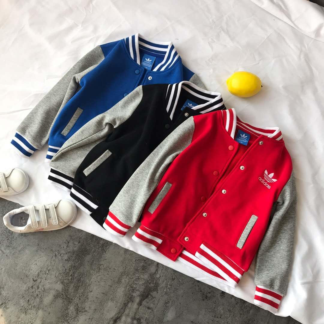 点此购买  adidas儿童棒球服   米宝 113108