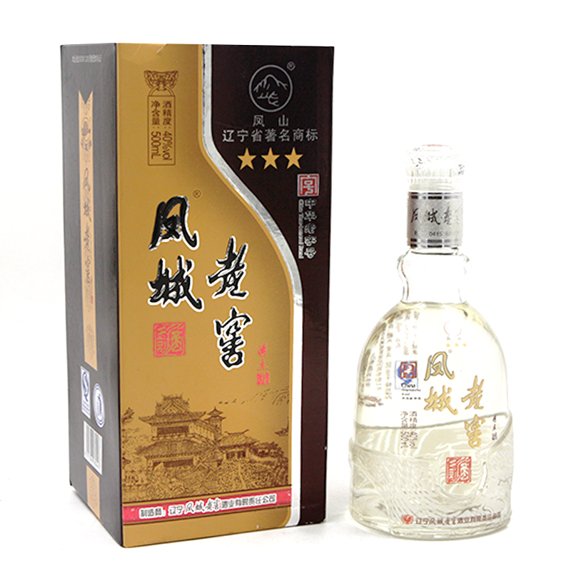 凤城老窖 新三星40度500ml