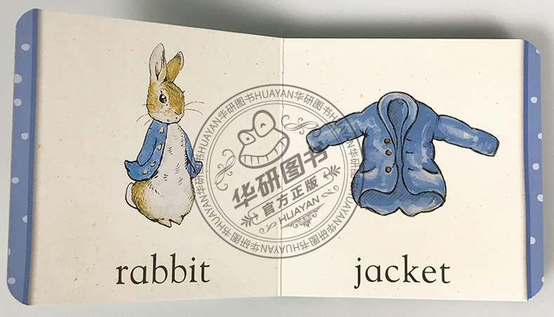 英文原版绘本 peter rabbitmy first little library 儿童启蒙认知