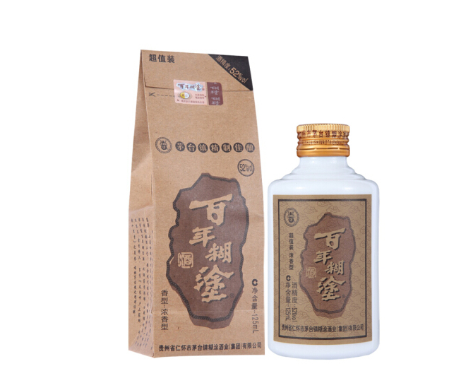 百年糊涂小装浓香型52度125ml