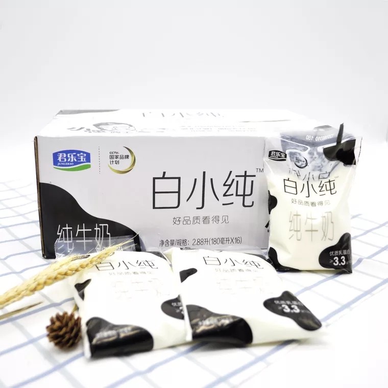 君乐宝白小纯180ml*16(保质期至2月29日)