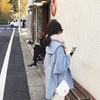 金蘑菇菇 吃土也要入的嫩嫩奶油蓝海军领阿尔巴卡羊毛双面呢大衣 商品缩略图2