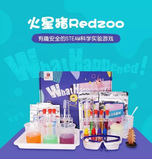 Redzoo火星猪 尖叫科学 实验玩具 儿童化学器材料套装 商品图0