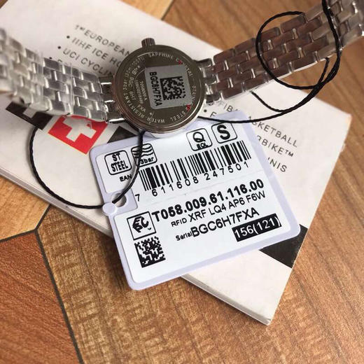 原单品质 TISSOT  天梭，T058乐爱系列，精致小巧女表，原装瑞士ETA石英机芯，全部原装配件组装，表径20mm，优雅知性，一表一号，三码一表。 商品图4