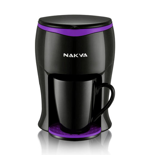NAKVA 咖啡机GCA-012美式单杯咖啡机滴漏式咖啡壶迷你型泡茶机 商品图3