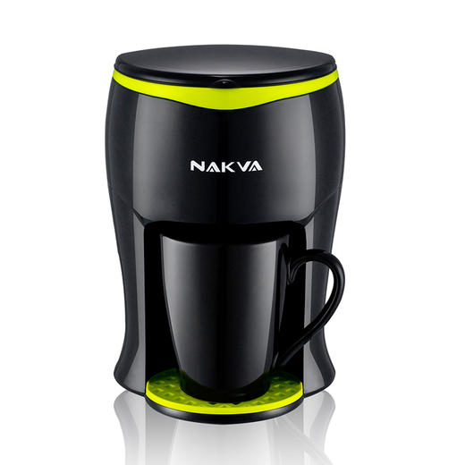 NAKVA 咖啡机GCA-012美式单杯咖啡机滴漏式咖啡壶迷你型泡茶机 商品图1