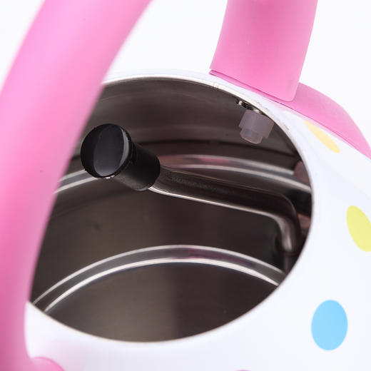 NAKVA 电热水壶GKE-152波点不锈钢电水壶1.5升 视窗刻度自动断电 商品图3