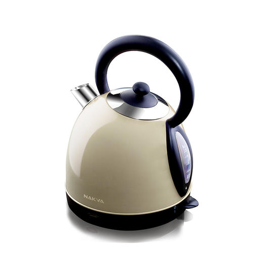 NAKVA 电热水壶GKE-181不锈钢电水壶 视窗刻度自动断电 中国红 商品图5