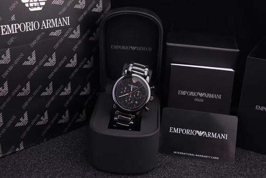 原单渠道货 ARMANI/   阿玛尼AR1509
机芯类型：进口石英计时机芯
功能：日期显示 计时码表 商品图4