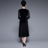 CQ-	HXGLR917圆领长袖套头蕾丝显瘦连衣裙 TZW 商品缩略图5